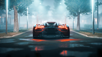 Lamborghini Terzo Millennio 4 Cars HD wallpaper