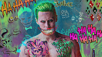 Jared Leto Joker Damaged , joker, supervillain, artist, artwork, digital-art HD wallpaper