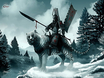 warrior, cats, fantasy HD wallpaper