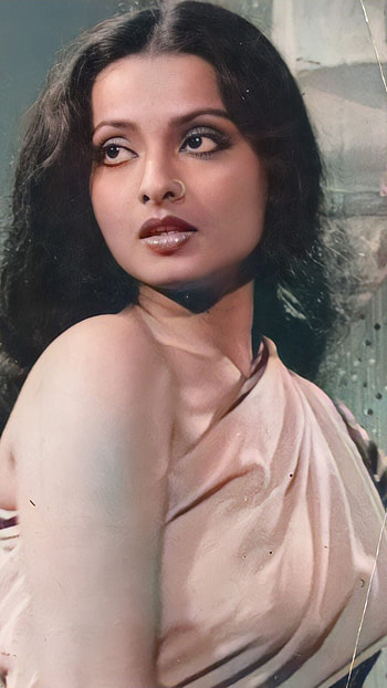 Rekha, bollywood actress, vintage HD phone wallpaper