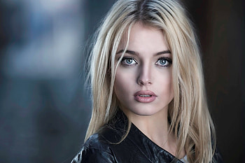 Blonde, sweet, girl, wonderful, lovely HD wallpaper
