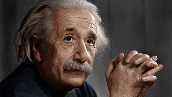 Albert Einstein HD wallpaper