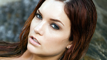 Jayden Cole, cute, beauty, lips, sensual, stunning, sexy, sweet, model, blue eyes, eyes, gorgeous, hot, beautiful, woman, hop, face, redhead HD wallpaper