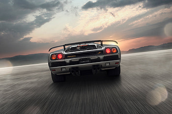 Lamborghni Sv Rear, lamborghini, cars, 2023-cars, behance HD wallpaper