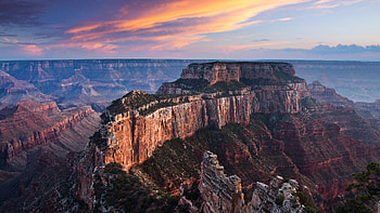 Grand Canyon North Rim, Geology HD wallpaper
