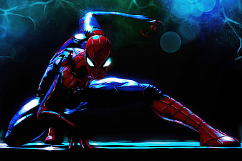 The Spiderman , spiderman, superheroes, artist, artwork, digital-art, artstation HD wallpaper