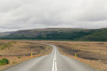 Nature, Road, Markup, Hills, Hill HD wallpaper