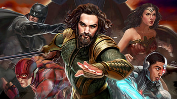 The Flash, Justice League HD wallpaper