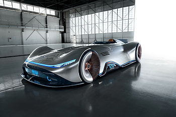 Mercedes Benz Vision EQ Silver Arrow 2018, mercedes-benz-vision-eq, mercedes-benz-vision, 2018-cars, cars HD wallpaper