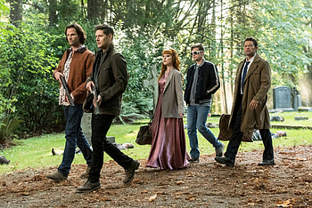 Jared Padalecki, Jensen Ackles, Dean Winchester, Sam Winchester, Castiel (Supernatural), TV Show, Supernatural (TV Show) HD wallpaper