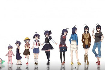 Growing Evolution, evolution, babies, cute, baby, growing, long hair, nice, lady, maiden, short hair, kid, female, plain, sexy, sweet, white, children, grow, eyepatch, hot, girl, kawaii, anime girl, simple, anime, pretty, lovely HD wallpaper