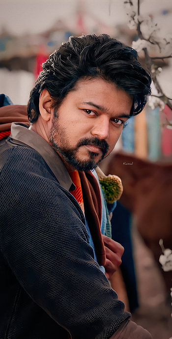 Thalapathy Vijay, mouth, beast, Veera HD phone wallpaper