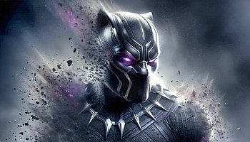 Incarnate Black Panther, black-panther, superheroes, ai, artwork, digital-art, deviantart HD wallpaper