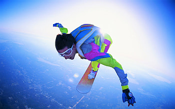 FAI World Air Games, Skysurfing HD wallpaper