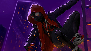 Art Spiderman Miles, spiderman, superheroes, digital-art, artwork HD wallpaper
