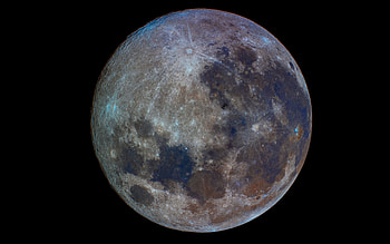 Moon, space, sky, nature HD wallpaper