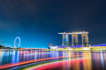 Marina Bay Sands Singapore , singapore, city, world HD wallpaper