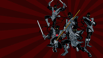 TMNT (2003) : Foot Clan Shadow Strike, Teenage Mutant Ninja Turtles (2003) HD wallpaper