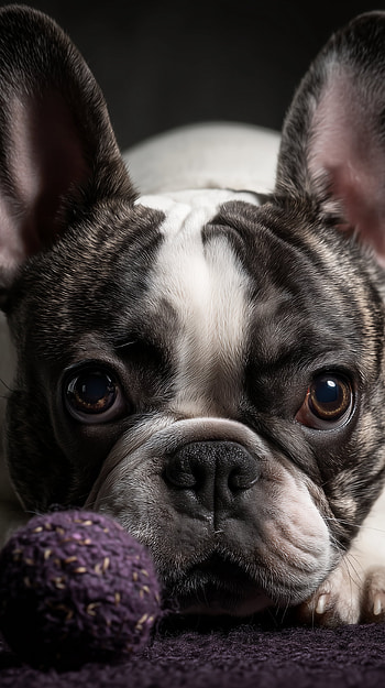 Pocket Frenchie - Cute Pet | Close-Up French Bulldog: Adorable, dog, cute, french bulldog, pet HD phone wallpaper