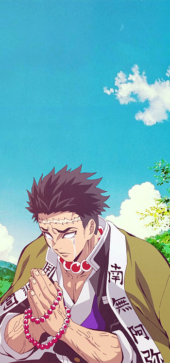 Gyomei, pilares, kimetsu no yaiba, demon Slayer, tanjirou, los nueve pilares, los pilares HD phone wallpaper