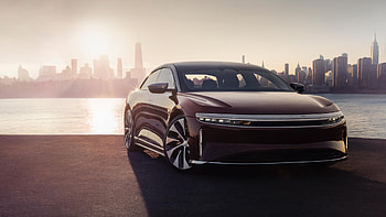 In City, Lucid Motors HD wallpaper