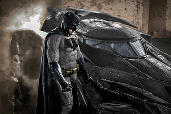 Batmobile, Ben Affleck (Batman) HD wallpaper