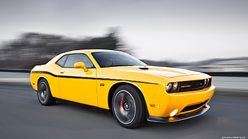 Dodge Challenger SRT-8, 06, 21, yellow, car, 2012, chalenger, dodge HD wallpaper