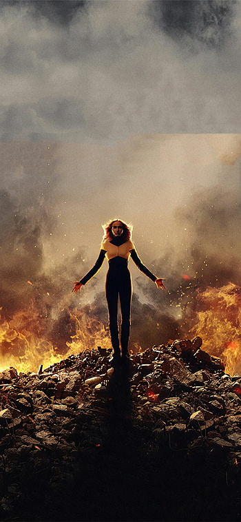 X-Men Dark Phoenix X, , Best visuals, Spectacular effects HD phone wallpaper