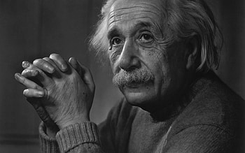 Albert Einstein - Cave HD wallpaper