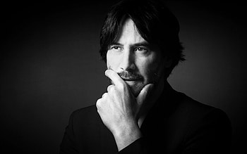 Keanu Reeves, Monochrome , 2020 MacBook Air HD wallpaper