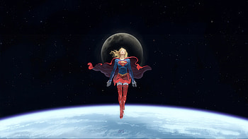 Supergirl The Ultimate Hero, supergirl, superheroes, artwork, art, digital-art, artstation HD wallpaper