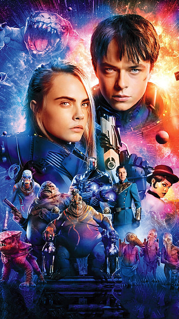 Valerian and Laureline, Valerian and the City of a Thousand Planets HD phone wallpaper