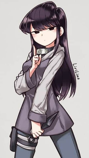 Komi Hyuga, hinata, anime HD phone wallpaper