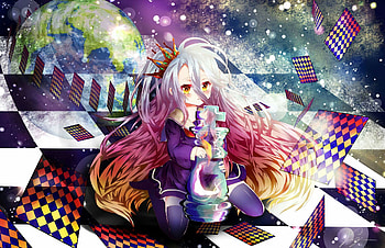 No Game No Life, Shiro (No Game No Life), Anime HD wallpaper