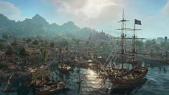 Black Flag Resynced — Pirate Harbor, Video Game, Assassin's Creed Black Flag Resynced HD wallpaper