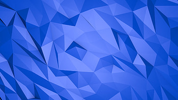 Abstract blue triangles - 3D . Awesome 3D and rendered . beautiful HD wallpaper