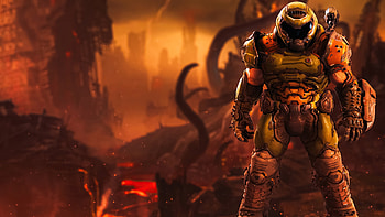 Halo The mini slayer, doom HD wallpaper