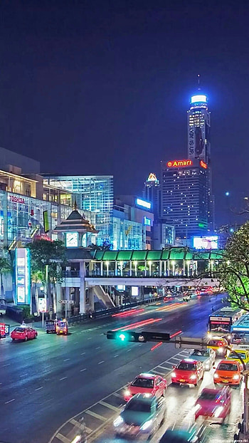 Downtown Bangkok, , Urban beauty, Breathtaking backgrounds HD phone wallpaper