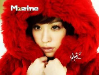 mazine, lady, red, eyes, face, woll, models, people HD wallpaper