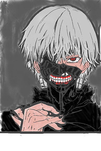 Tokyo Ghoul, jaw, art, anime HD phone wallpaper