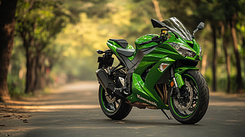 Kawasaki Ninja, Kawasaki HD wallpaper