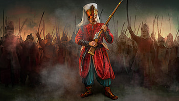 Cossacks 3 (2016) - Official Steam Trading Card - Janissary HD wallpaper