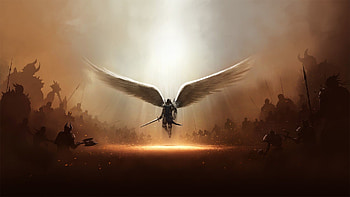 Angel Warrior HD wallpaper