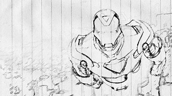 Drawing, Comics, Iron Man, Paper HD wallpaper
