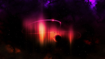 Abstract, Planets, Stars, Shining, Shine, Light, Space, Cosmic HD wallpaper