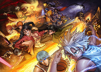 Atemu Bleach Crossover Dragonball Naruto, anime, dragon-ball, naruto HD wallpaper