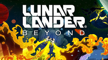 Lunar Lander: Beyond Key Art Banner, video game, Lunar Lander: Beyond HD wallpaper