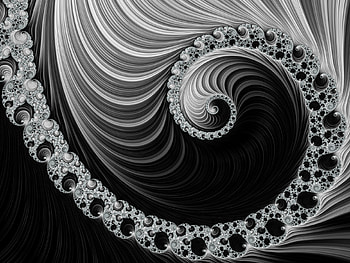 Fractal swirl, 3D, Fractals, Fractal, Ultra HD wallpaper
