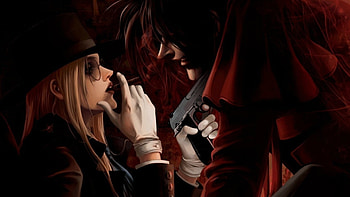 Alucard and Integra, Hellsing HD wallpaper