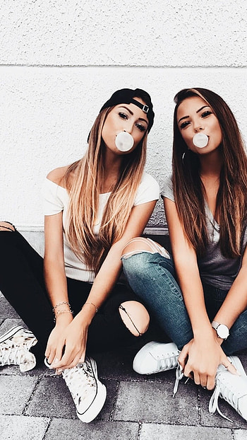 Best Friends, Friendship Forever HD phone wallpaper